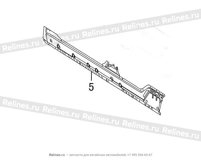 INR panel assy LWR side girder LH - 51221***2WXA