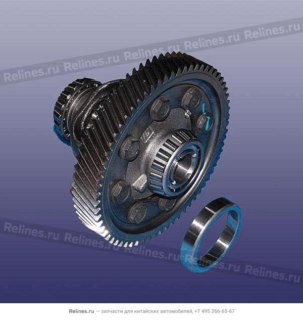 Дифференциал J18/M11/M12/T11/T21/J60/B14FL/T15/J68/J42/T19/M1D