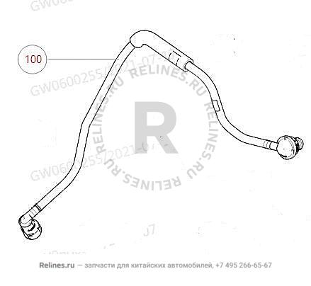 Brake vacuum hose assy - 35400***Z16A