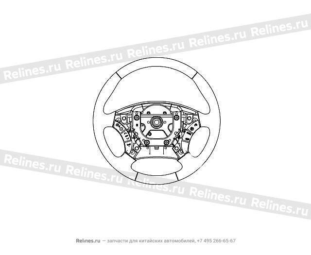 Strg wheel assy - 34022***02XAA