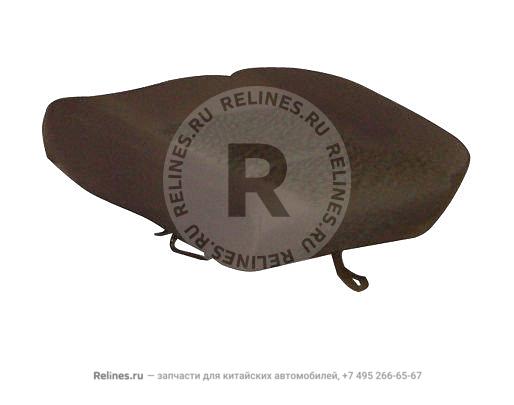 Cushion-rr seat LH