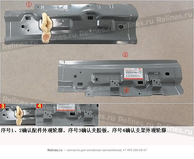 RR section assy-side Wall UPR beam - 54012***00XB