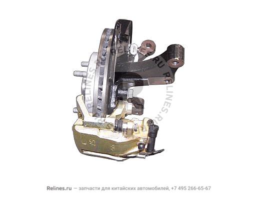 FR steering joint RH assy&disc brake assy