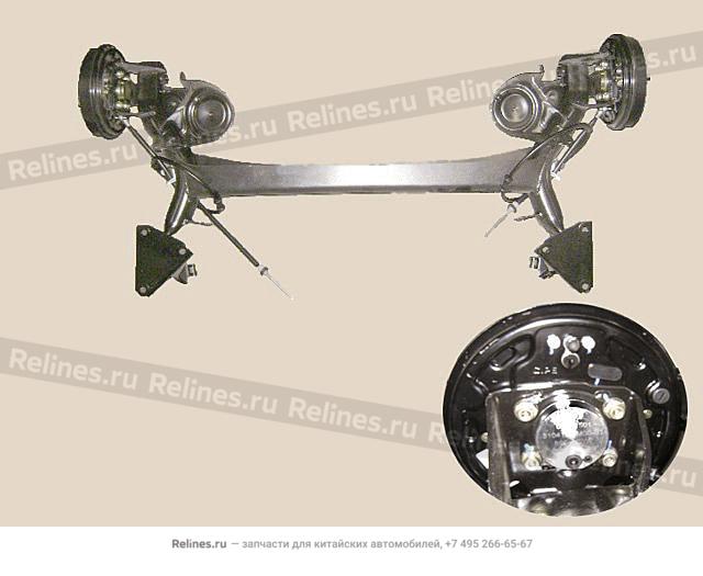 Балка задней подвески в сборе ABS - 24000***00-B1