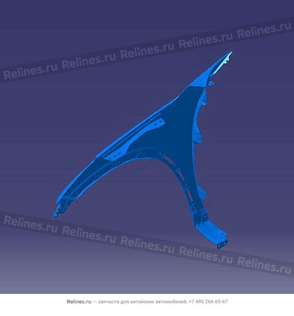 Крыло переднее правое