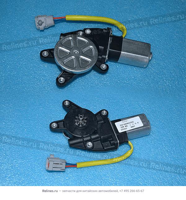 Glass regulator motor-rr door LH - J52-6***13CA