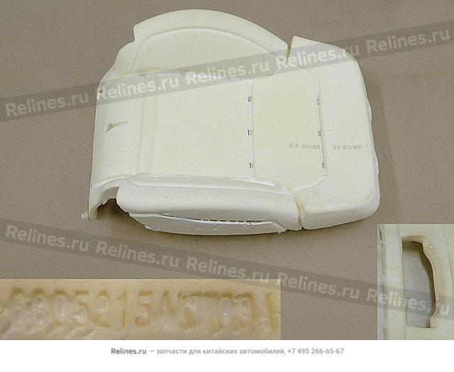 Backrest foam assy,driver side