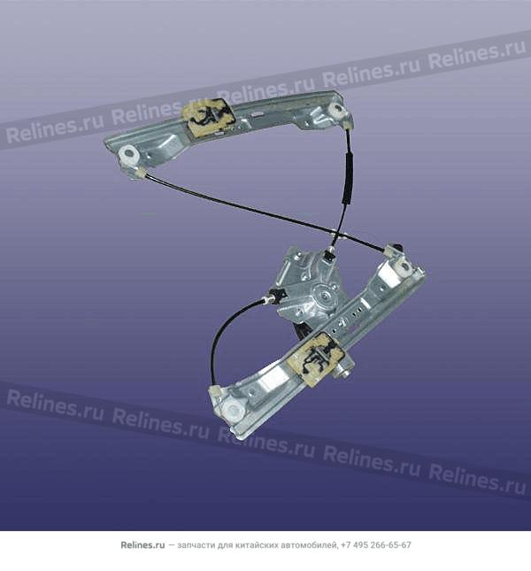 Механизм стеклоподъёмника двери передней правой - J68-***120