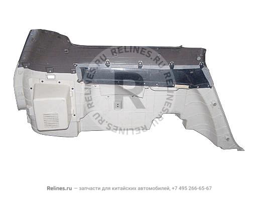 RH guard plate-luggage