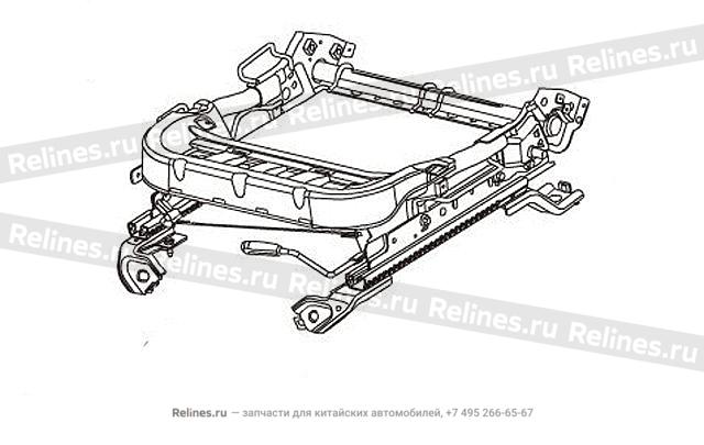Рама сиденья переднего пассажирского - 69012***2WXA