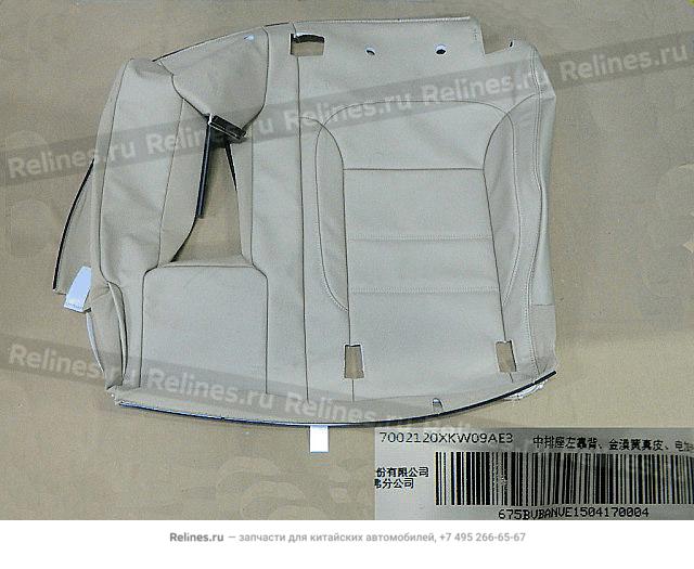 Backrest cover assy mid seat LH - 700212***09AE3