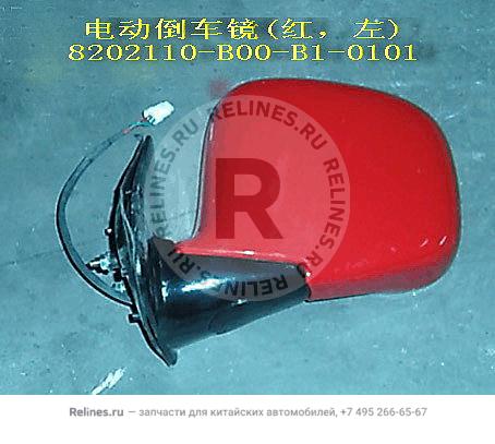 Power exterior rear view mirror assy LH