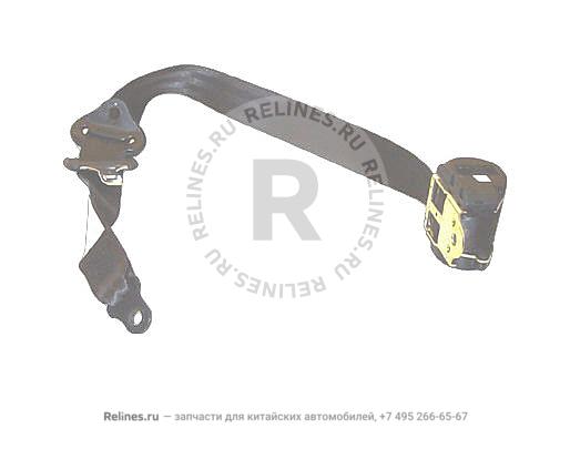 Safety belt assy - RR seat RH - S11-***040