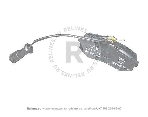 FR otr brake pad