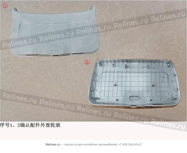 INR panel assy-tail door - 630230***00AD4