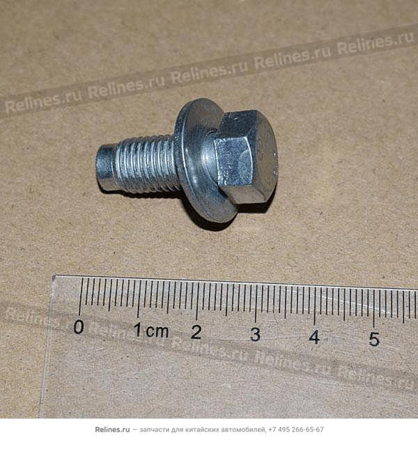 Backrest bolt