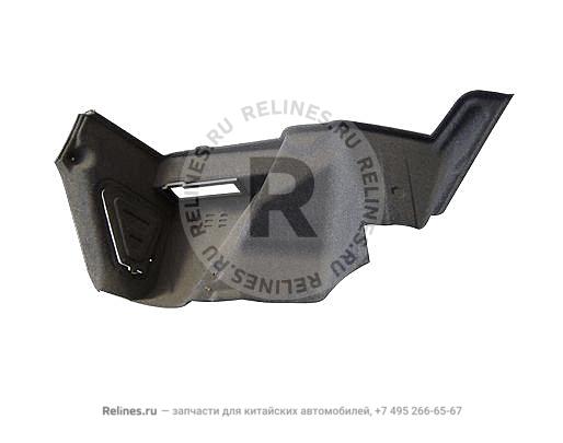 Mould assy - rear arch RH