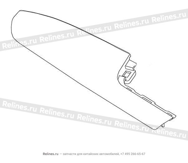 Armrest-frdoorlh - 610250***16AD7