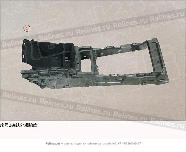 Secondary inst panel frame - 53051***W09B