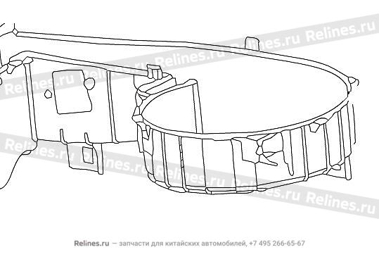 LWR turbo housing - 81001***W09B