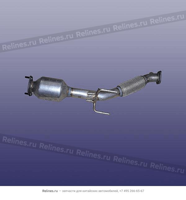 Выхлопная труба передняя с КАТАЛИЗАТОРОМT1EFL/T1C - 1530***3AA