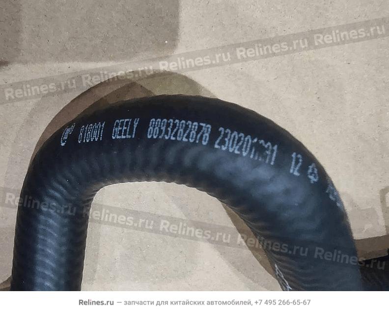 Патрубок радиатора отопителя