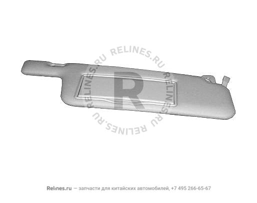 Солнцезащитный козырек правый
