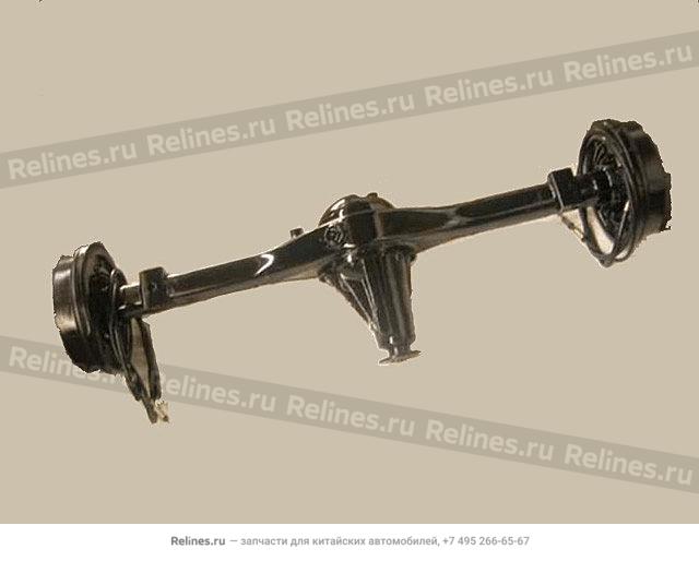 RR axle assy(wide)