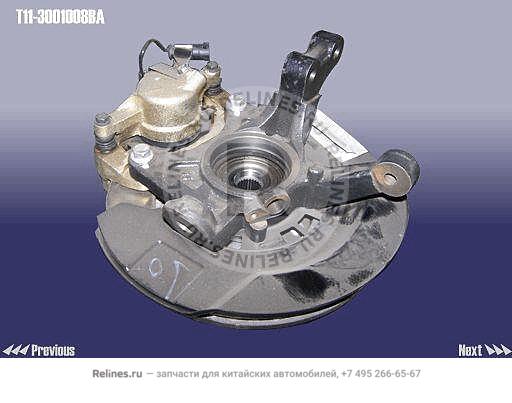 FR steering joint RH assy&disc brake assy - T11-3***08BA