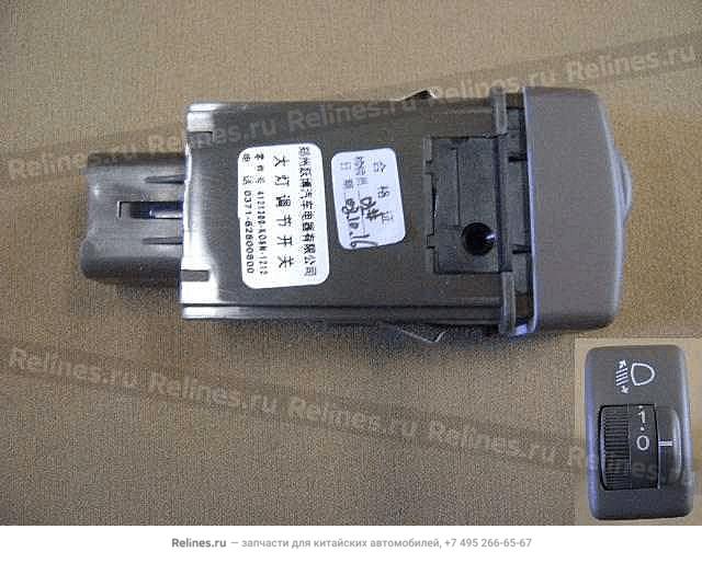 Dimmer sw FR lamp(gray) - 4121300***N-1212