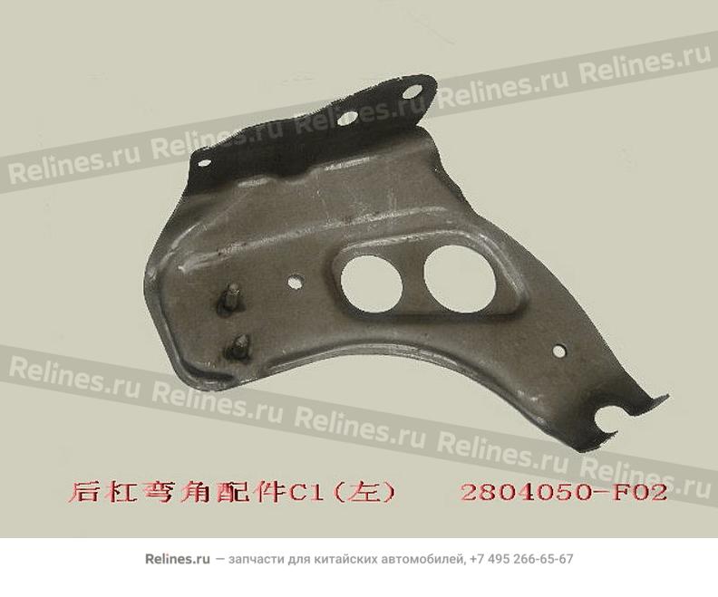 Corner part C1 assy-rr bumper LH