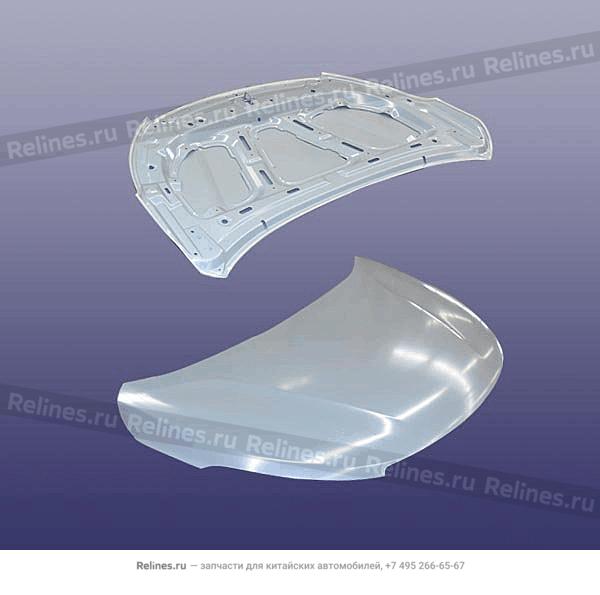 Капот - J52-8***10-DY