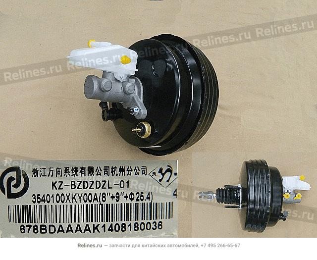 Vacuumboosterw/brakecylinderassy - 35401***Y00A