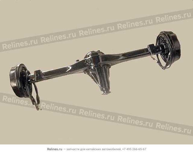 RR axle assy(floor parking brake)