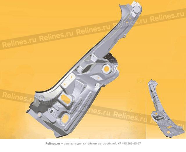 Otr panel assy tail door frame RH