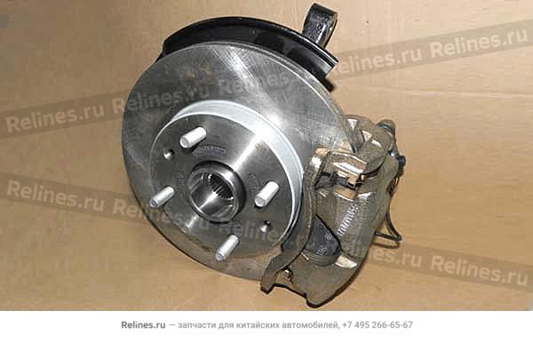 FR steering joint RH assy&disc brake assy - A21-3***08AB