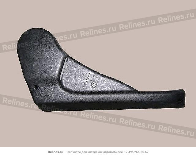 INR side panel-fr seat RH(black) - 690201***0-0804