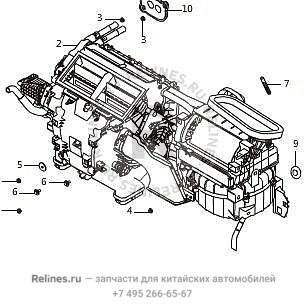 FR a/c assy - 81001***V64B