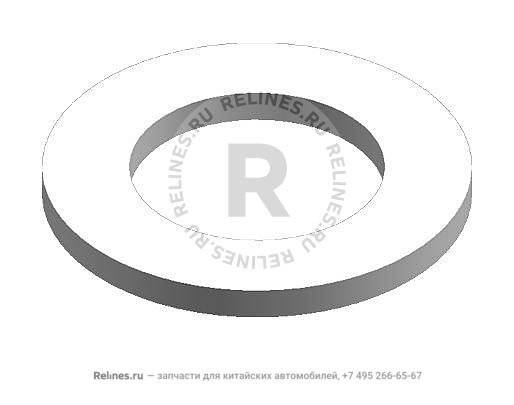 Шайба уплотнительная вала задней передачи КПП металл