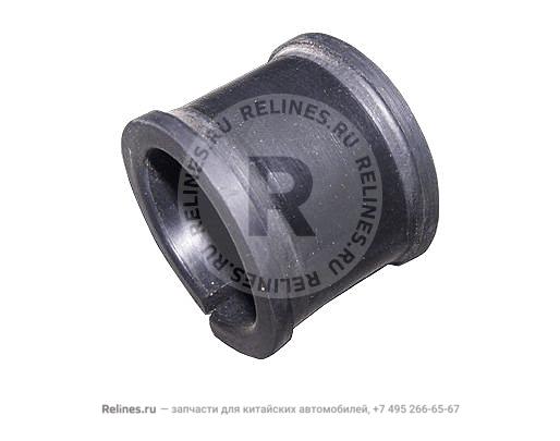 Rubber sleeve-steering gear&sub-frame