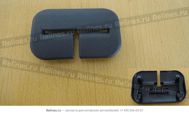 Cover plate,RR seat belt retractor