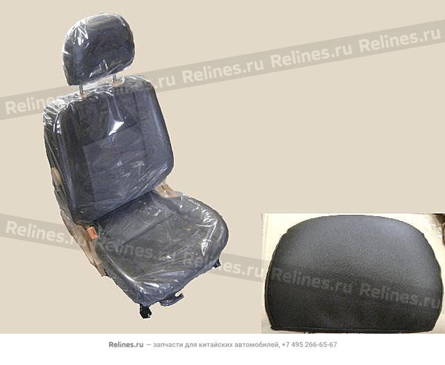 FR seat assy LH(manual leather)