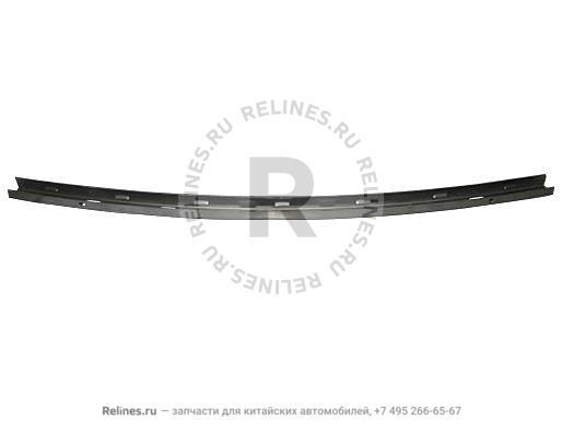 Ft glass guide rail - RR door RH