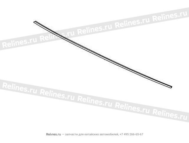 Молдинг лобового стекла верхний - 52060***00XB