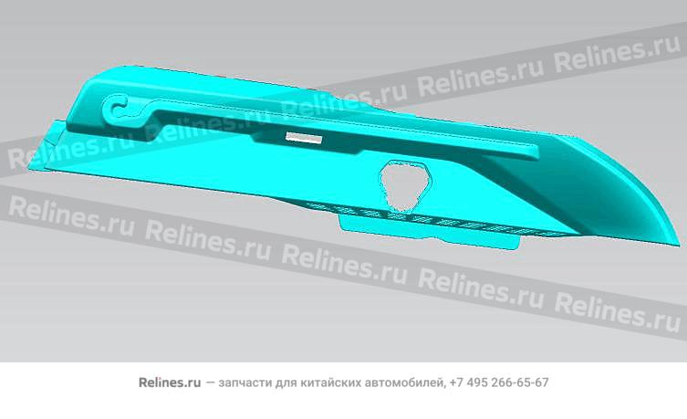 Панель обшивки багажного отделения правая