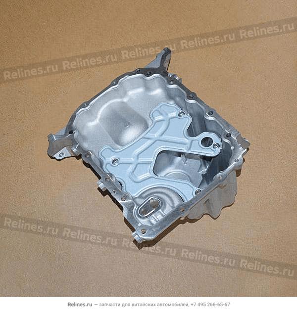 Oil pan assy