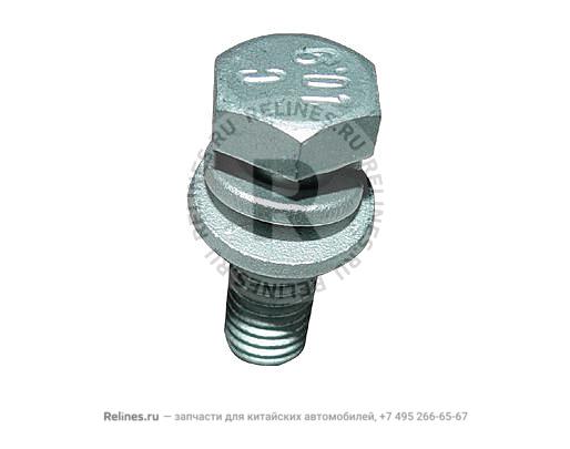 Болт шестигранный с шайбой стояночного тормоза - q1***25
