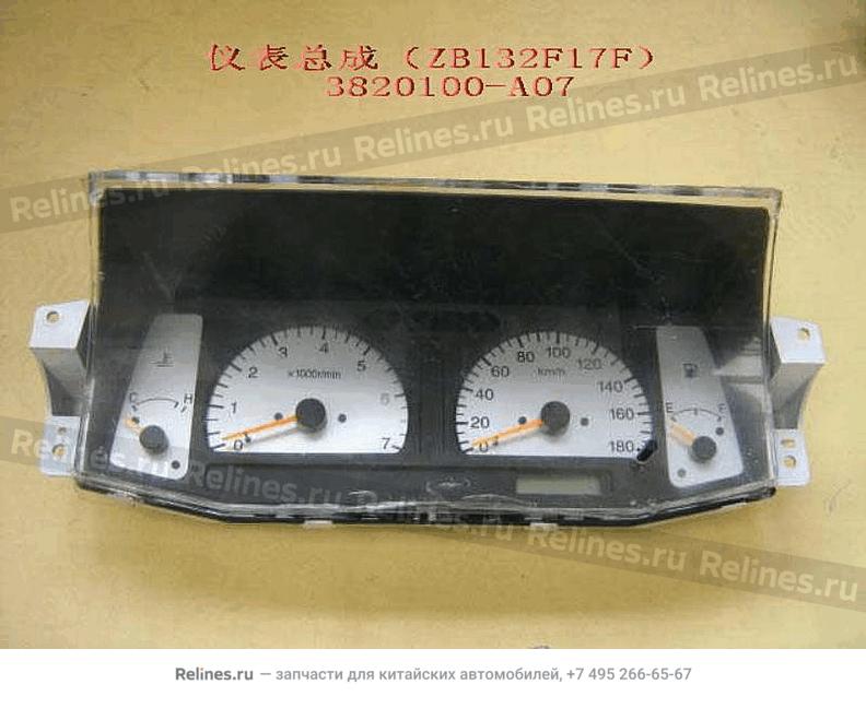 Combination instrument assy(ZB132F17F) - 3820***A07