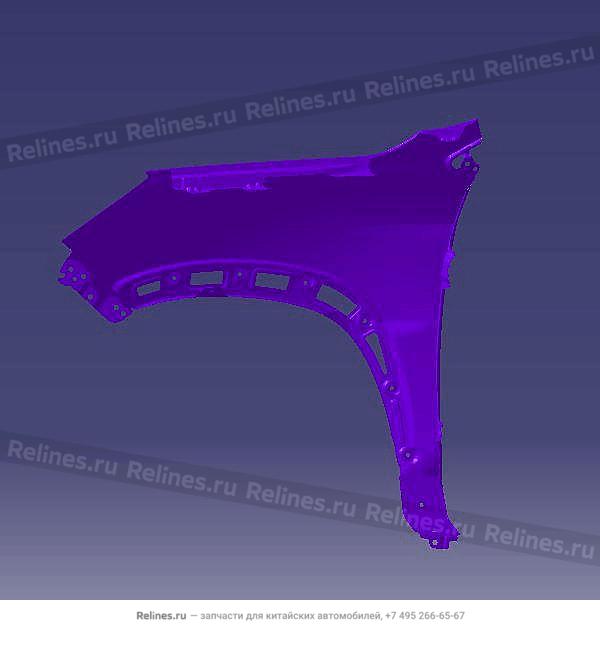Крыло переднее правое