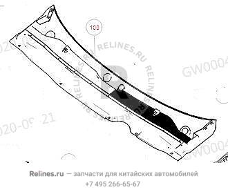 Панель вентиляционная - 53041***N04A